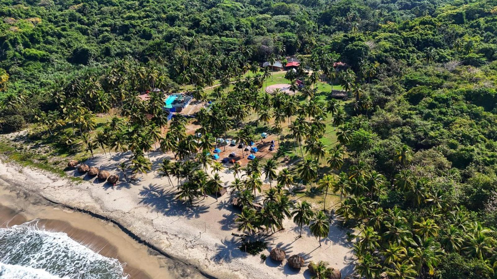 Casa De Campo Castillete Dentro Del Parque Tayrona El Zaino Exterior foto