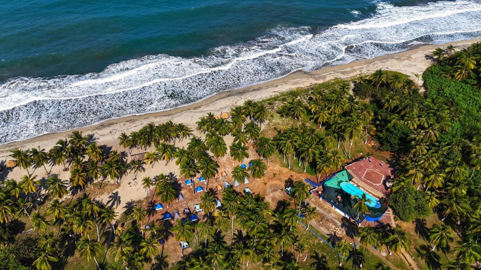 Casa De Campo Castillete Dentro Del Parque Tayrona El Zaino Exterior foto